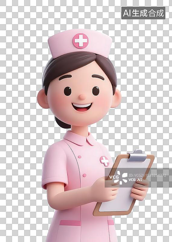 【AI数字艺术】护士，护士长，医护人员图片素材