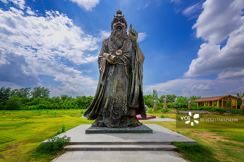 老子文化生态园1+安徽亳州涡阳图片素材