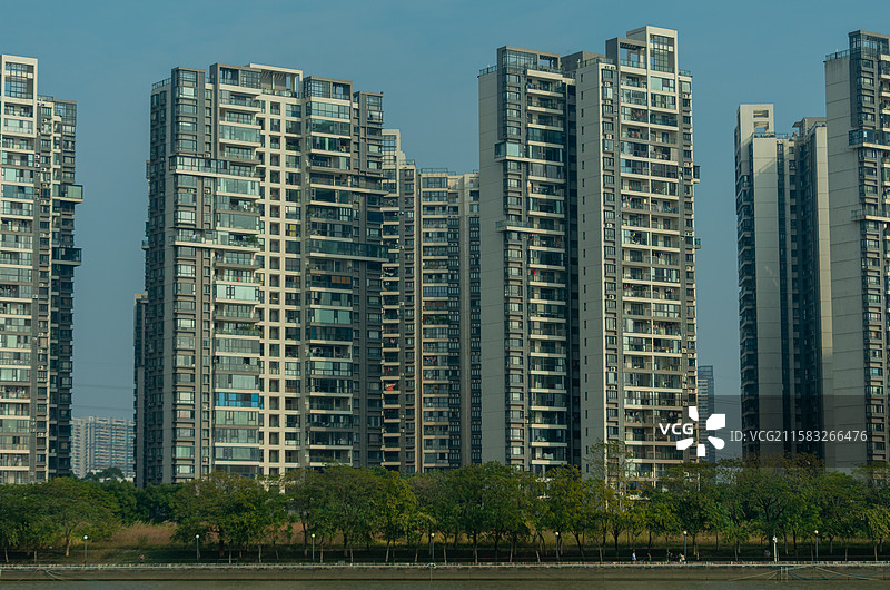 广州城市建筑，景观图片素材