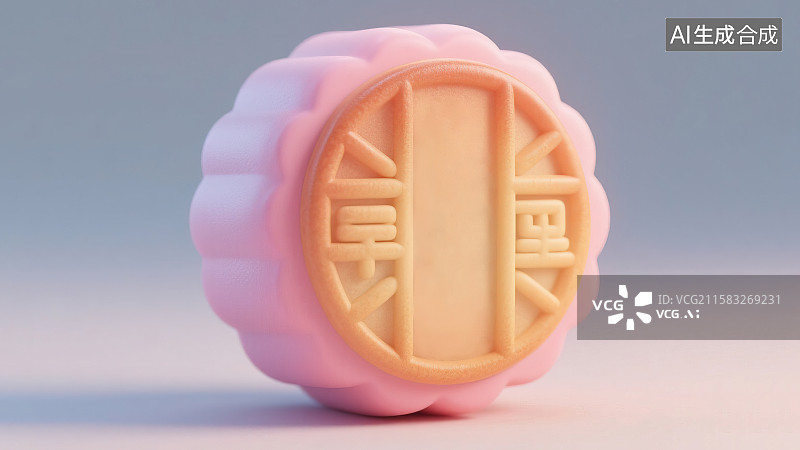 【AI数字艺术】中秋节美食烘烤月饼传统小吃节日习俗新国风中式氛围场景设计素材免扣元素3D三维立体卡通花纹LOGO留白图片素材