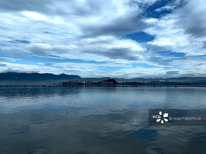 海面海上养殖三都澳图片素材