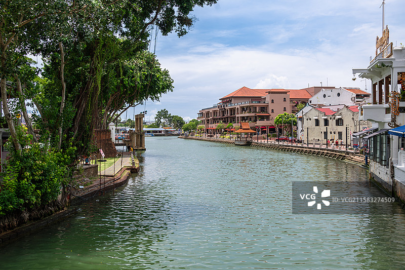 马六甲河图片素材