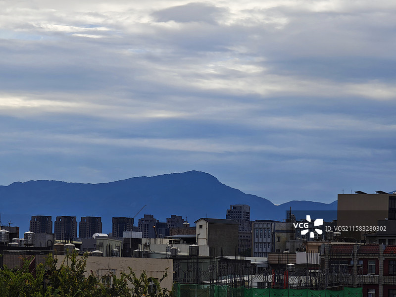 远山  城市图片素材