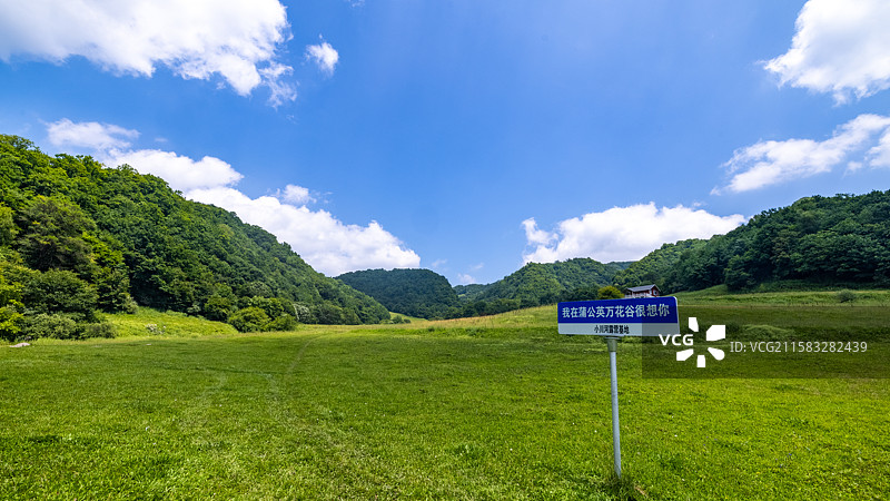 宝鸡大水川夏天美景图片素材