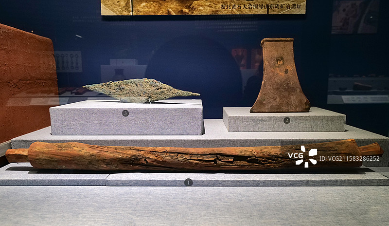 木井架 春秋时期 湖北大冶铜绿山古矿井出土 中国国家博物馆藏图片素材