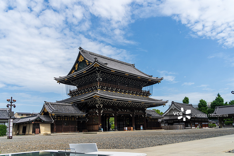 日本京都东本愿寺图片素材