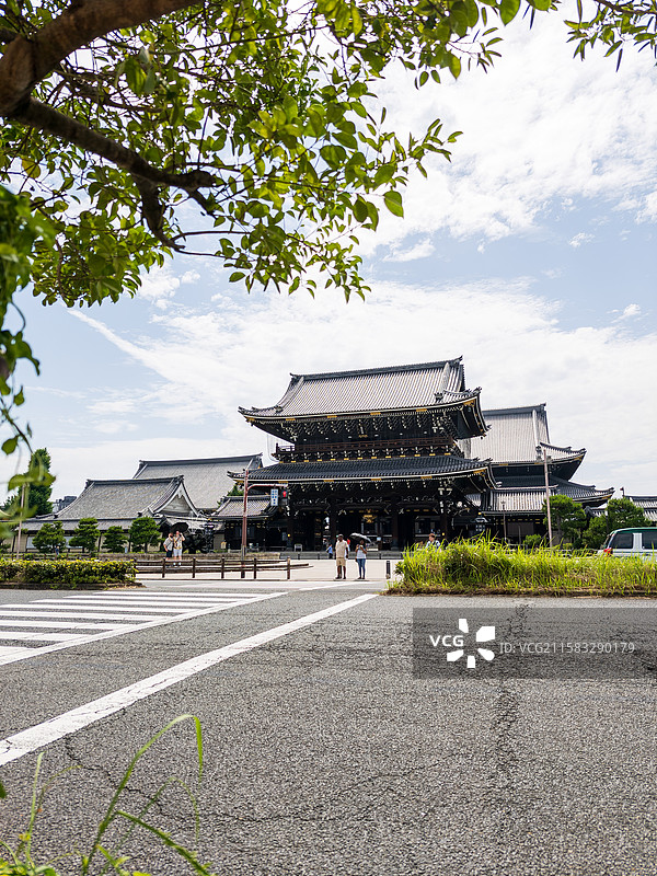 日本京都东本愿寺图片素材