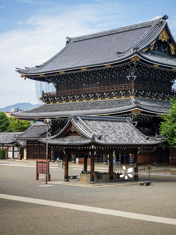 日本京都东本愿寺图片素材