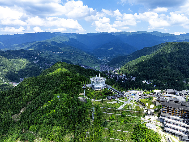 贵州黔东南西江千户苗寨图片素材