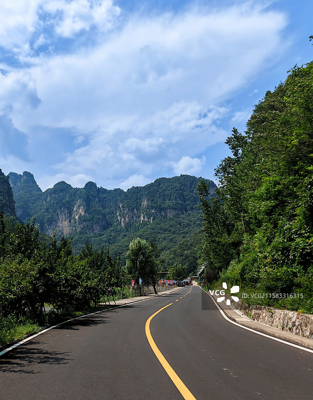 山西蟒河国家级自然保护区风光图片素材