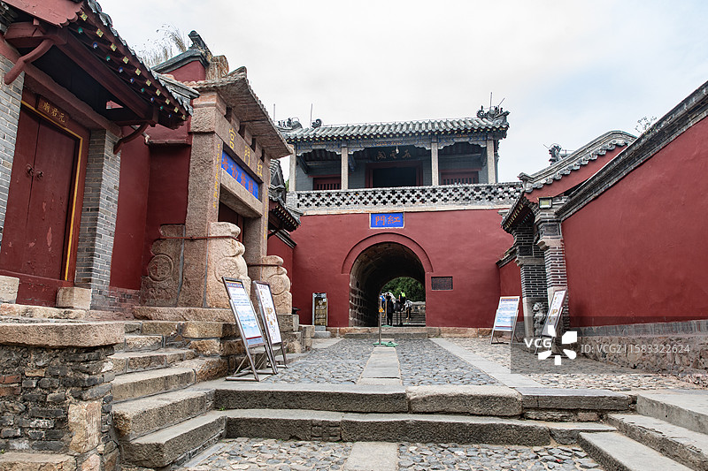泰山红门图片素材