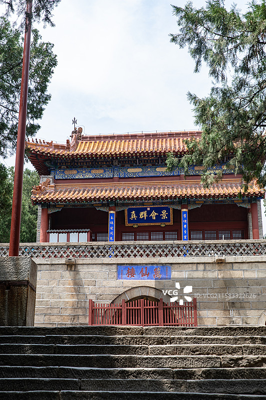 泰山万仙楼图片素材