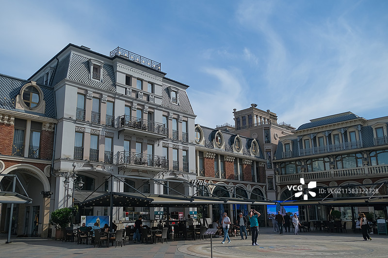格鲁吉亚巴统欧洲广场城市建筑图片素材
