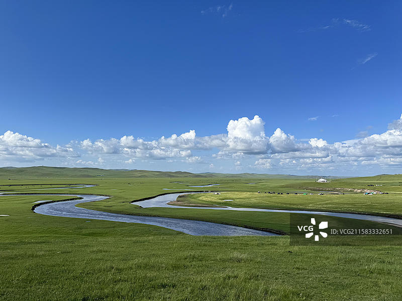 内蒙古呼伦贝尔大草原图片素材