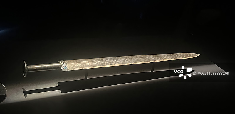 湖北省博物馆越王勾践剑图片素材