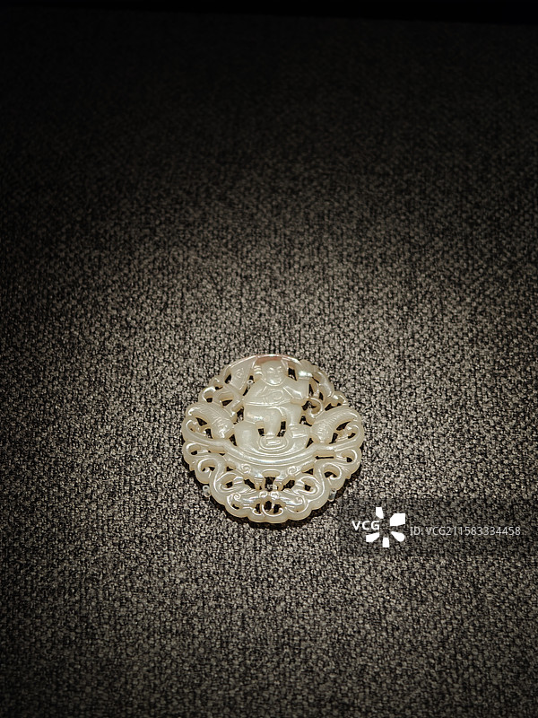 博物馆玉石制品展览图片素材