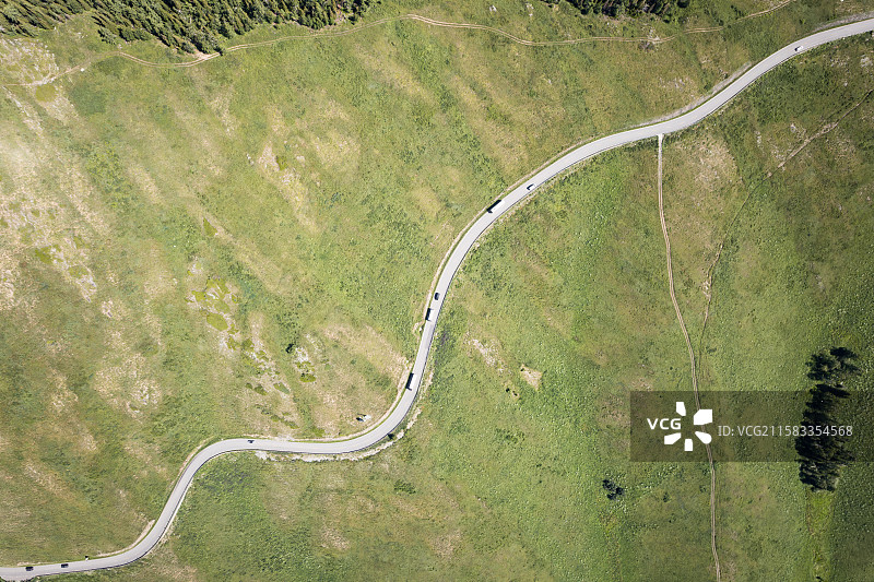 新疆阿禾公路草原自然风光图片素材