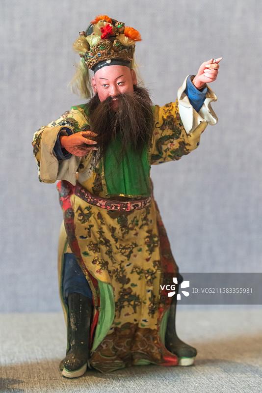 潮州陶塑传统戏曲人物图片素材