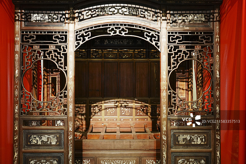 坐卧安寝——深圳博物馆藏床榻精品展图片素材