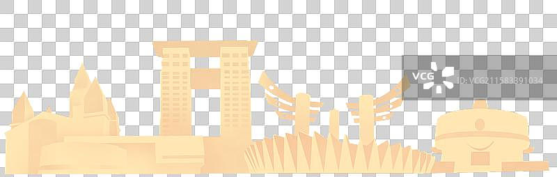 金色城市建筑铜陵图片素材