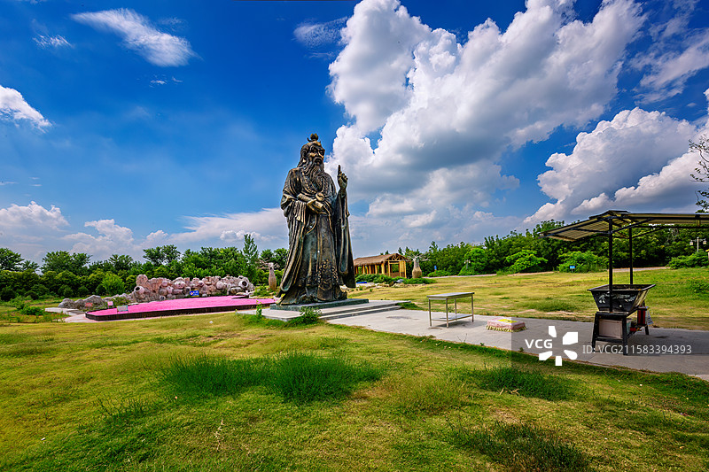 老子文化生态园1+安徽亳州涡阳图片素材