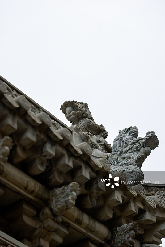 五台山金阁寺建筑群美景摄影组图图片素材
