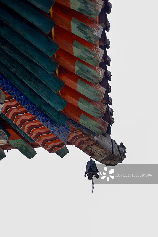 五台山金阁寺建筑群美景摄影组图图片素材