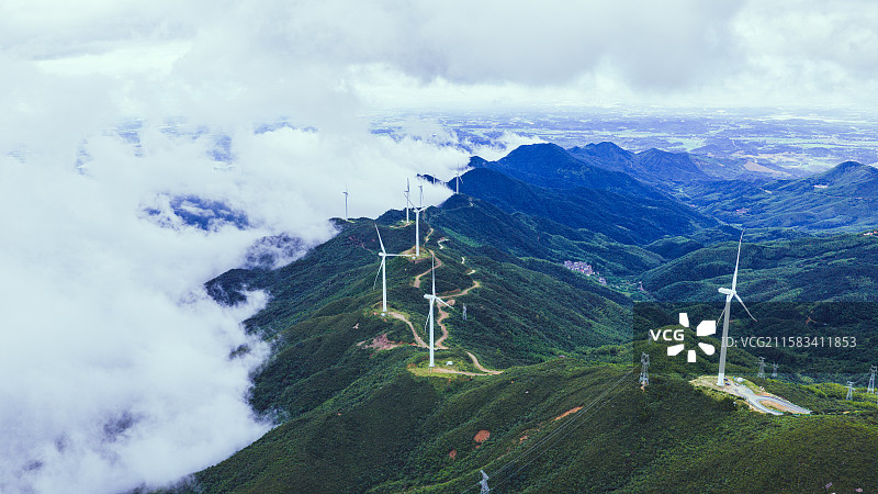 江西宜春：千岁丘夏日避暑正当时图片素材