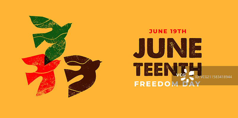 六月节自由日，庆祝美国的解放图片素材