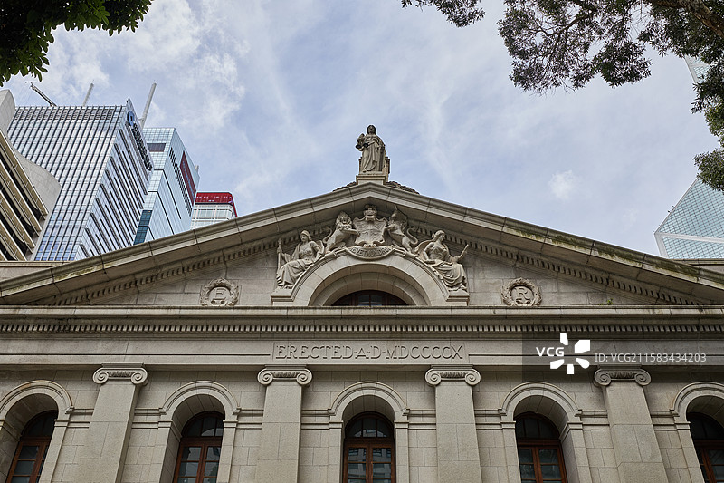 中国香港终审法院最高法院立法会大楼大葛楼风景图片素材