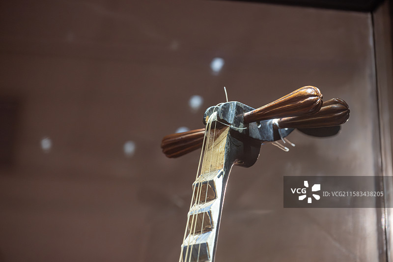 传统乐器的细节特写图片素材