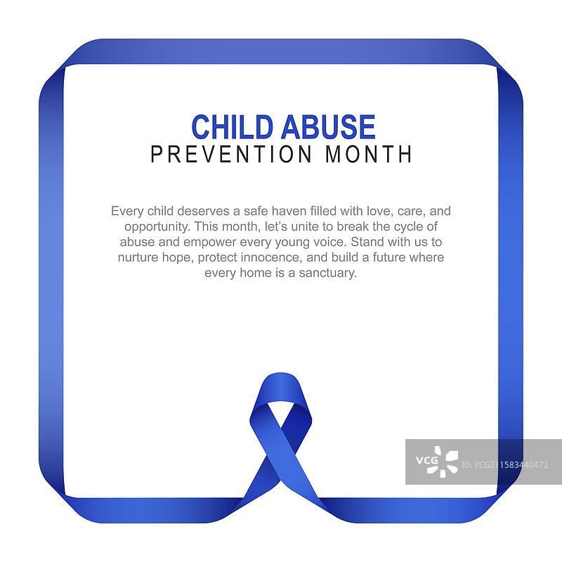 团结起来反对儿童虐待图片素材