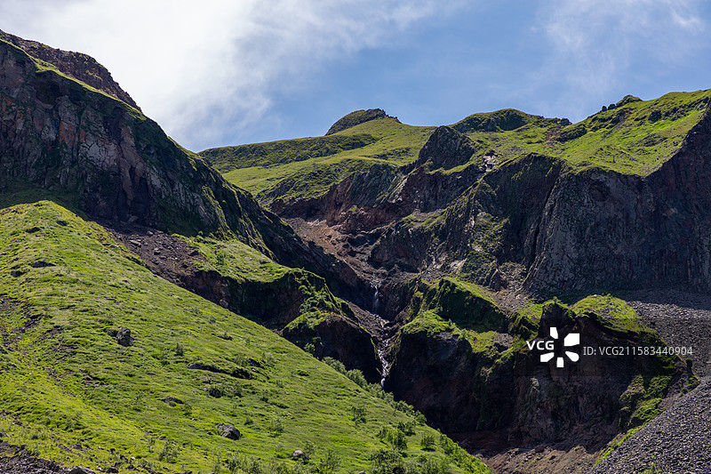 长白山北坡，吉林省延边朝鲜族自治州安图县，长白山自然保护区，5A级旅游景区图片素材