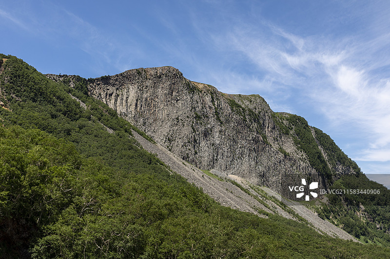 长白山北坡，吉林省延边朝鲜族自治州安图县，长白山自然保护区，5A级旅游景区图片素材