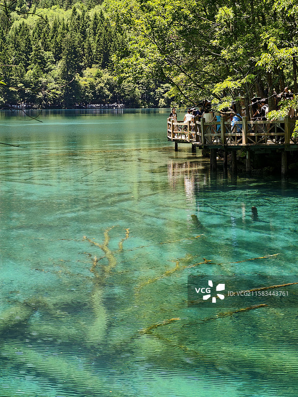 九寨沟风景图片素材