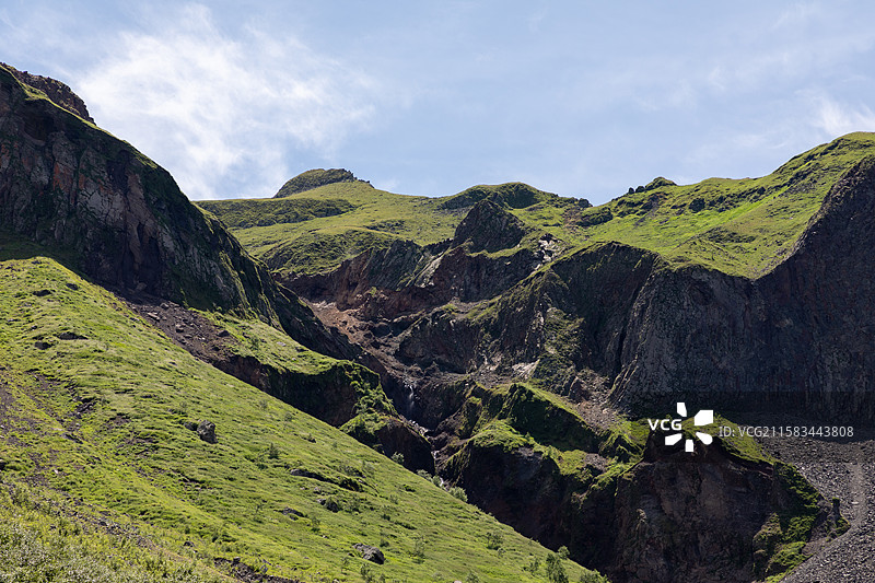 长白山北坡，吉林省延边朝鲜族自治州安图县，长白山自然保护区，5A级旅游景区图片素材