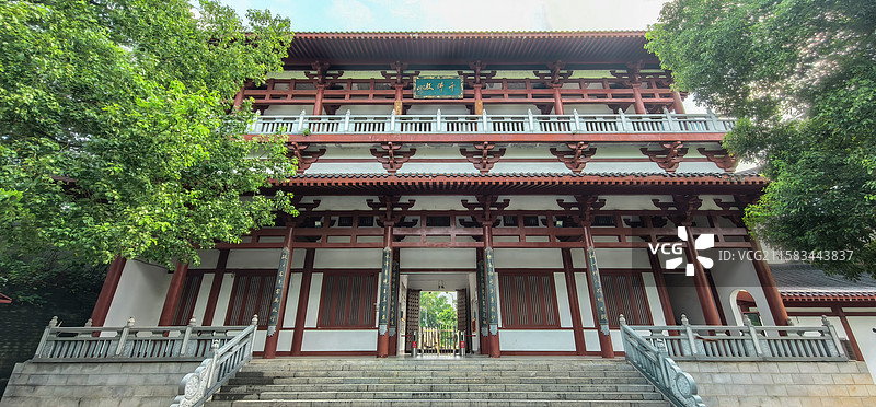 岳阳圣安寺景区图片素材