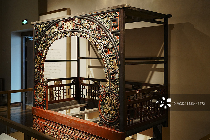 坐卧安寝——深圳博物馆藏床榻精品展图片素材