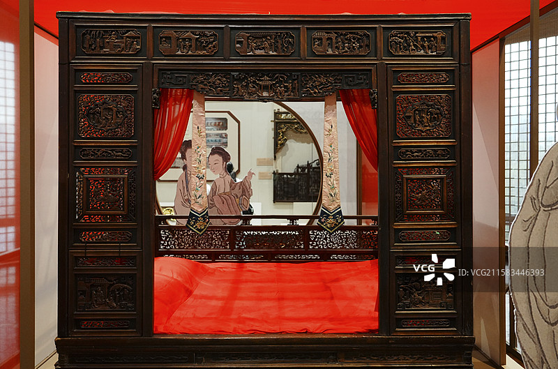 坐卧安寝——深圳博物馆藏床榻精品展图片素材