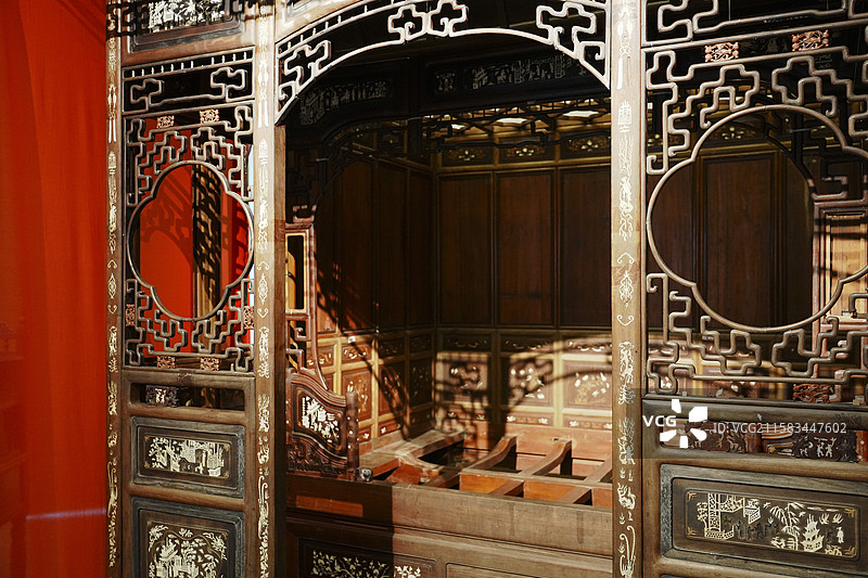 坐卧安寝——深圳博物馆藏床榻精品展图片素材