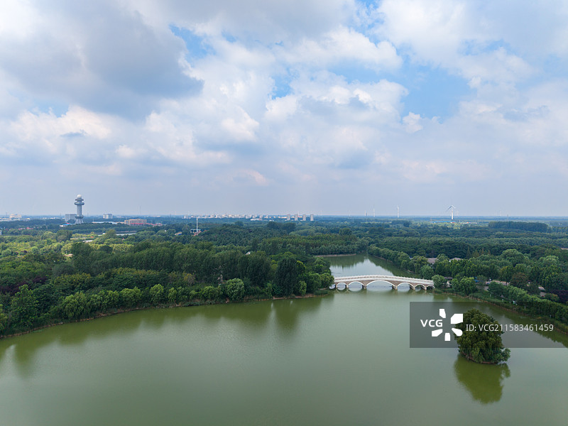 濮阳濮上园风光图片素材