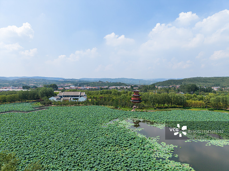 博爱县李商隐文化公园图片素材