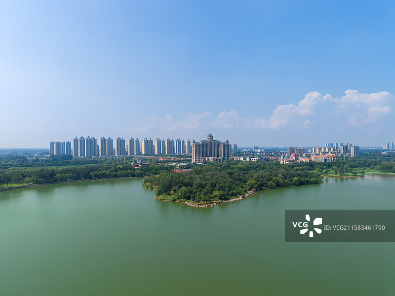 河南原阳凤湖景区图片素材