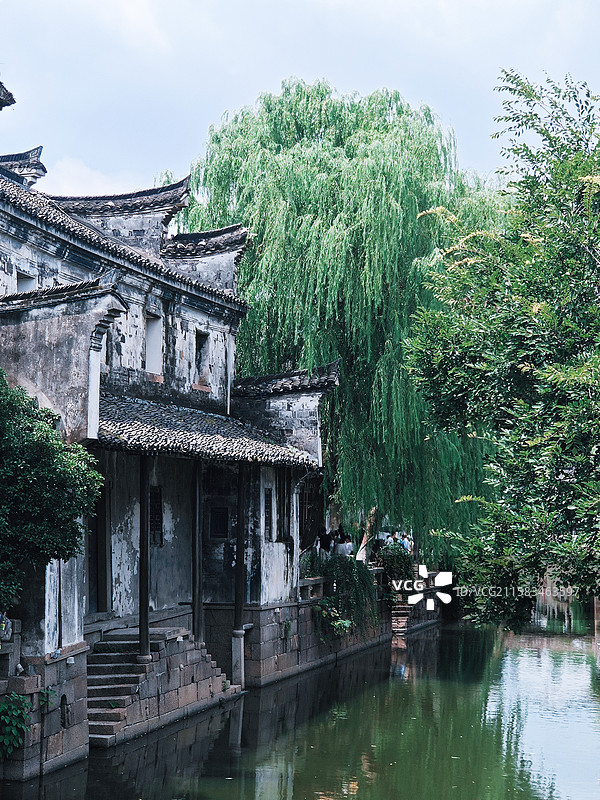 浙江嘉兴月河街区图片素材