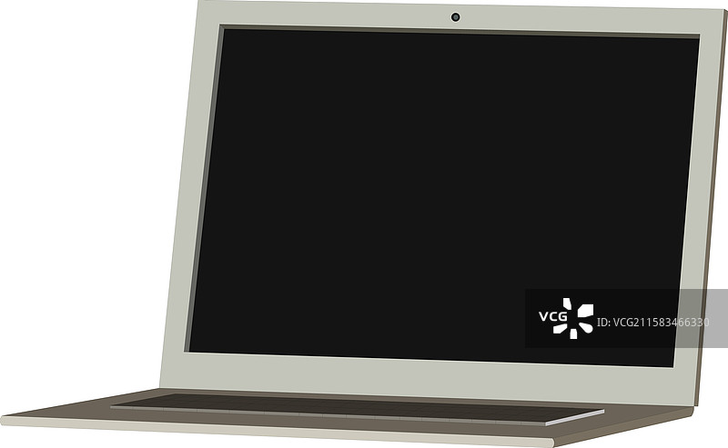 孤立的笔记本电脑图片素材