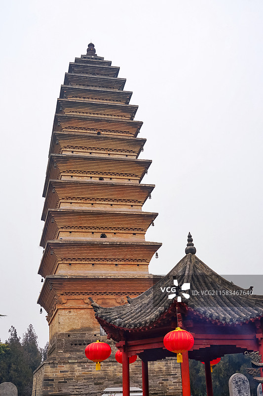 河南洛阳白马寺齐云塔图片素材