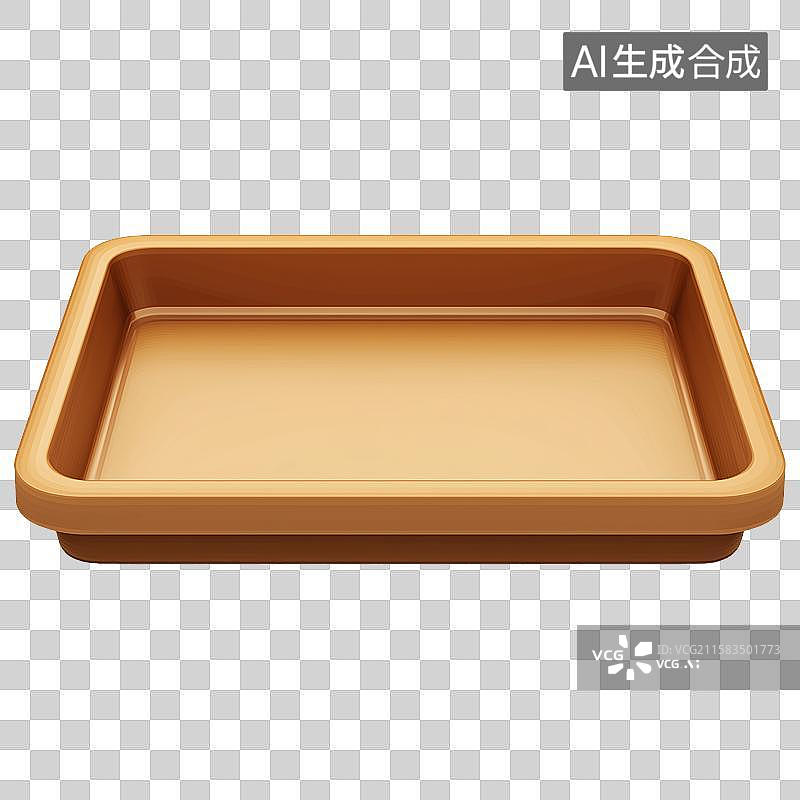 【AI数字艺术】3D风格厨房用品主题之烤盘元素图片素材