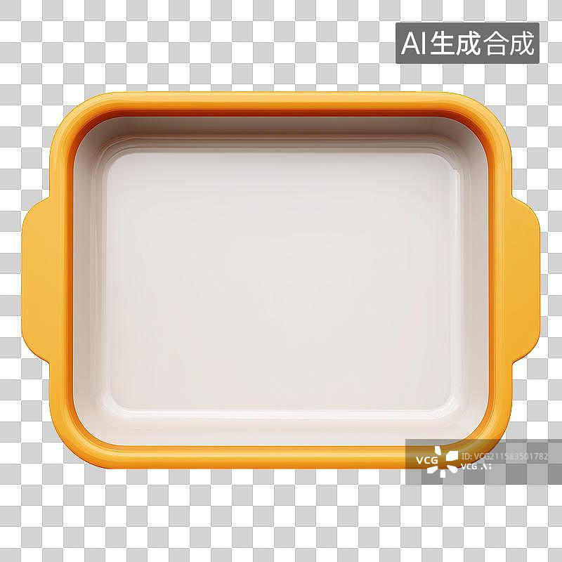 【AI数字艺术】3D风格厨房用品主题之烤盘元素图片素材