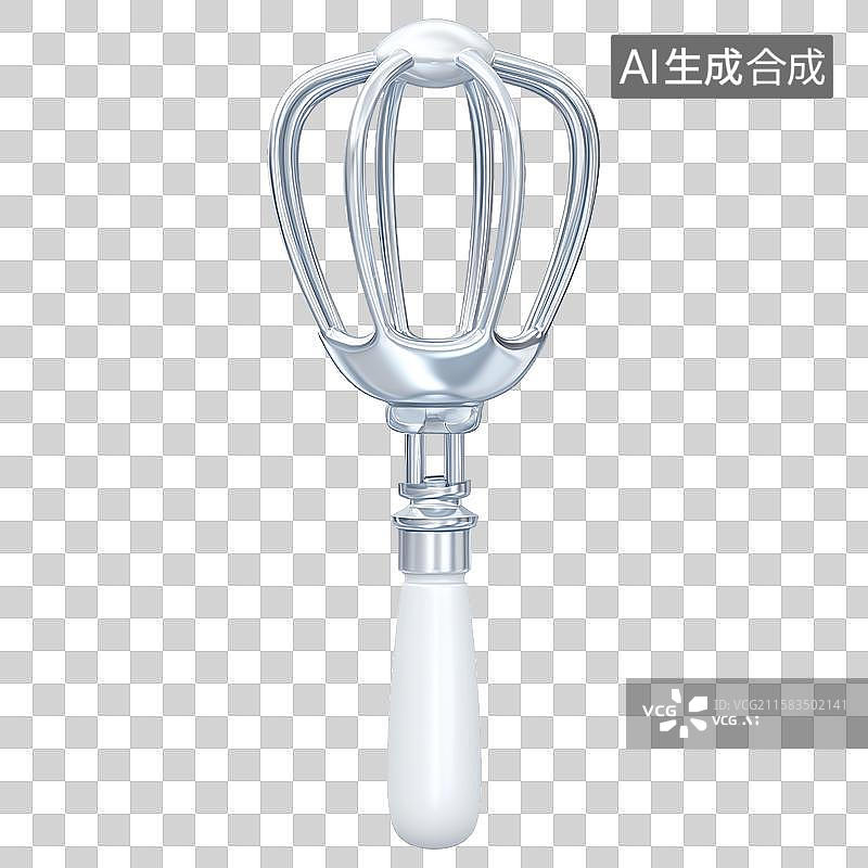 【AI数字艺术】3D风格厨房用品主题之打蛋器元素图片素材