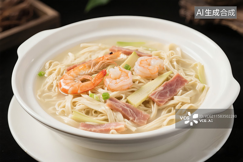 【AI数字艺术】一份扬州名菜大煮干丝图片素材